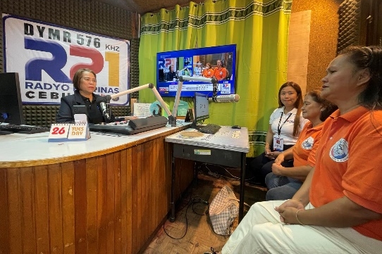 AVRC II trainees during the DYMR Radyo Pilipinas online radio program