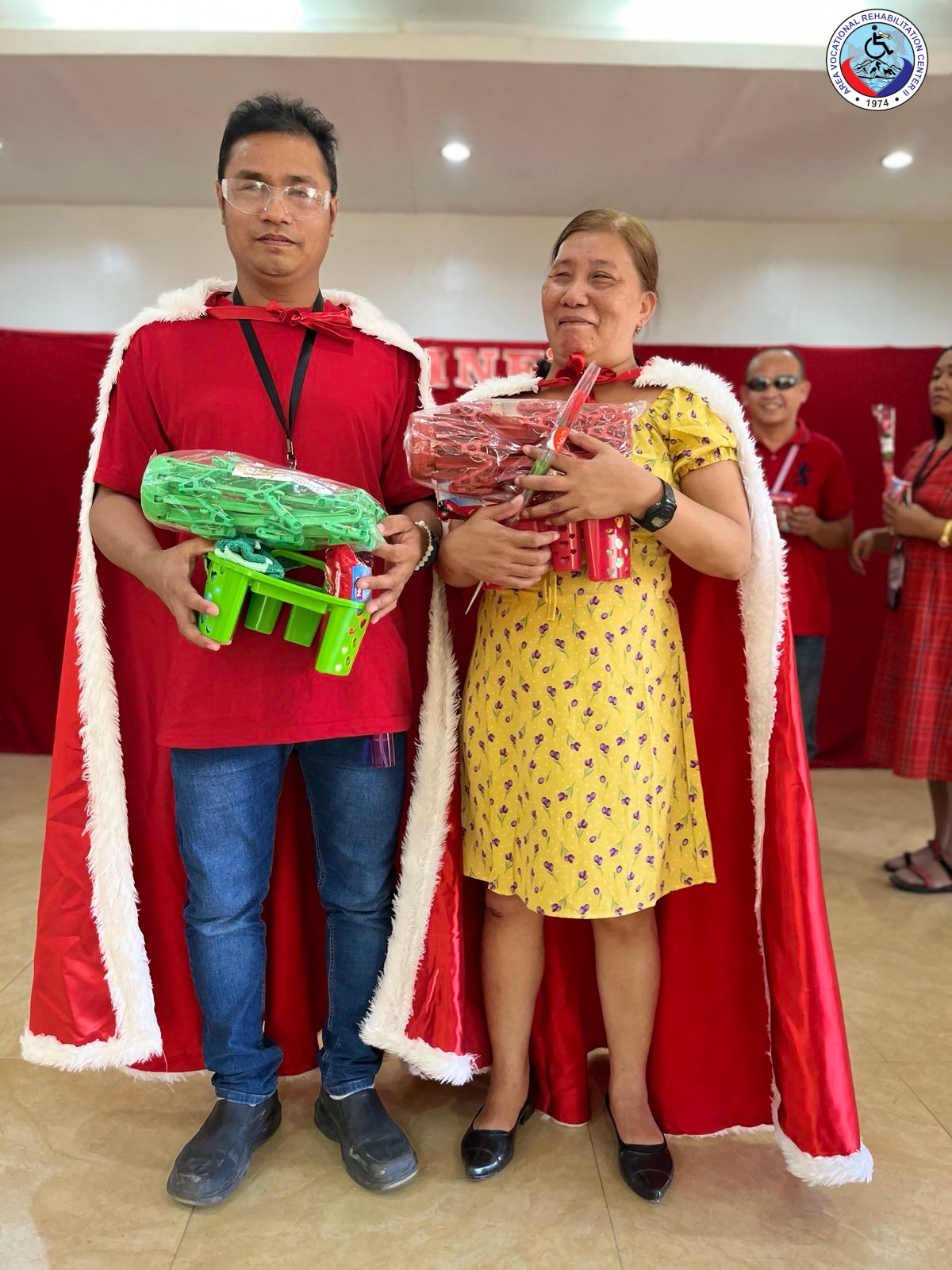 King and Queen of Hearts 2024 Mr. Milton Torres and Miss Felisa Juesan